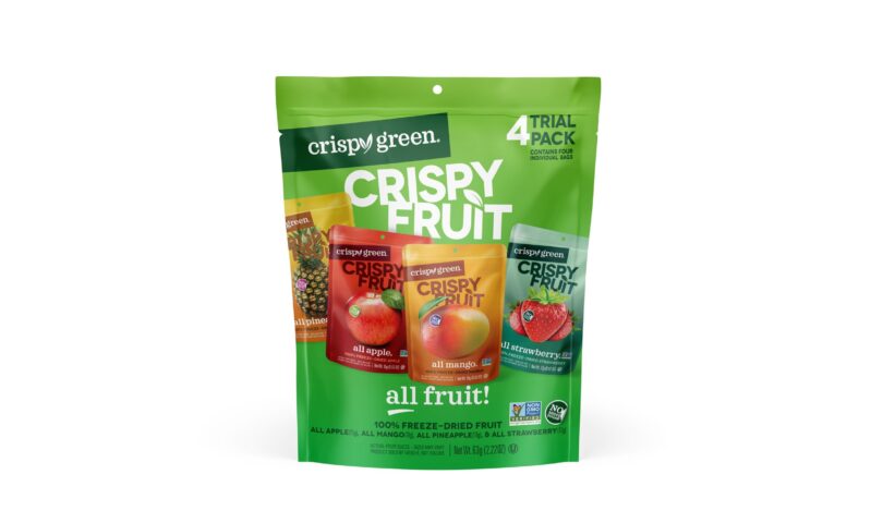 Crispy Green’s New Seasonal Crispy Fruit Trial Pack is Now Available to Retailers for the January Wellness Rush!