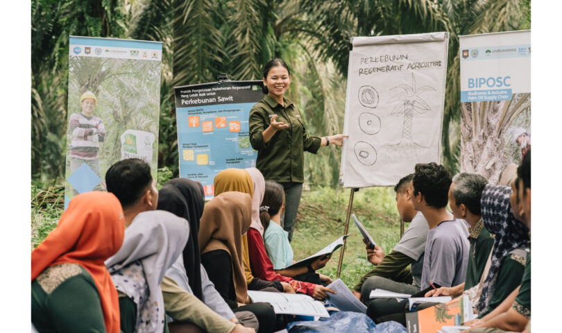 le projet BIPOSC, en collaboration avec Musim Mas, L3F, SNV Indonesia et ICRAF