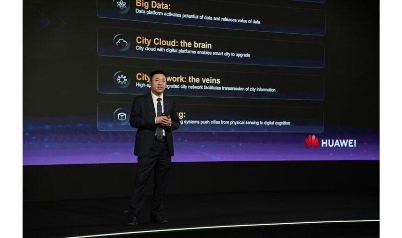 Huawei lance International Town Clever Twins Structure pour accélérer l. a. transformation numérique des villes