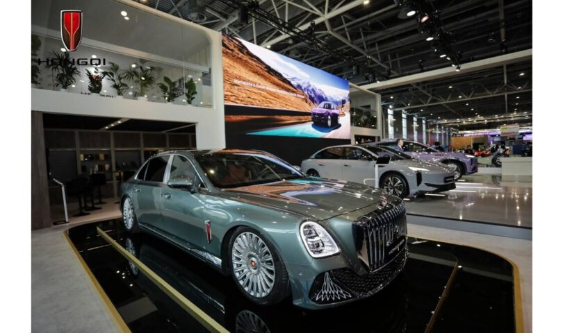 HONGQI enthüllt ultraluxuriöses Fahrzeug GUOYA auf dem Pariser Autosalon 2024