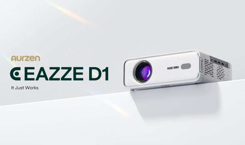 Aurzen EAZZE D1 Ranks No. 1 New Release Projector on Amazon in the US, Now Available on Amazon Europe
