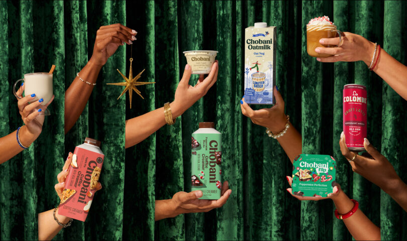 Chobani and La Colombe Make Spirits Bright this Holiday Season with Festive Flavors