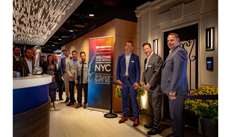 Crestron Opens New York City Flagship Center, Transforming Modern Work and Smart Home Technology into Experience Crestron Opens New York City Flagship Center, Transforming Modern Work and Smart Home Technology into Experience