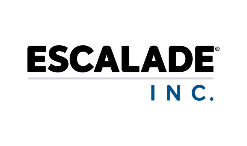 Escalade Reports Third Quarter 2024 and Year to Date 2024 Results