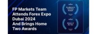 L’équipe de FP Markets participe à Forex Expo Dubai 2024 et ramène deux prix à la maison