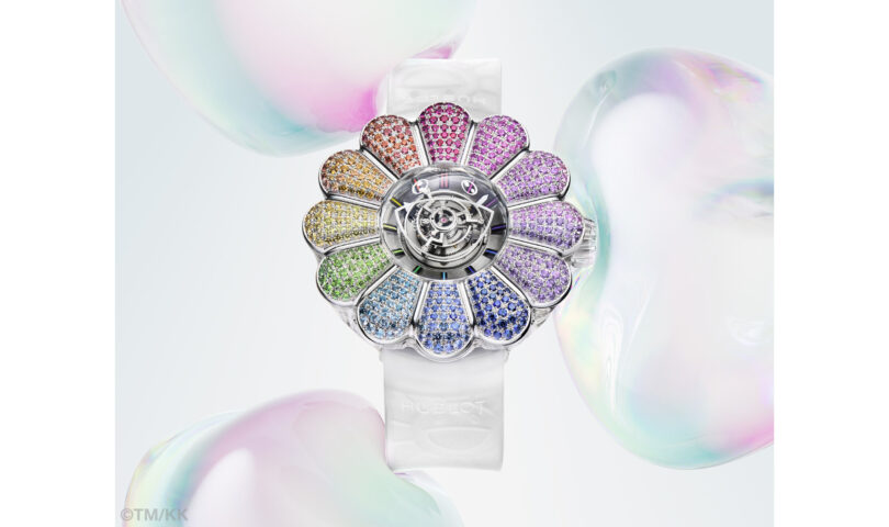 Hublot presents the MP-15 Takashi Murakami Tourbillon Sapphire Rainbow