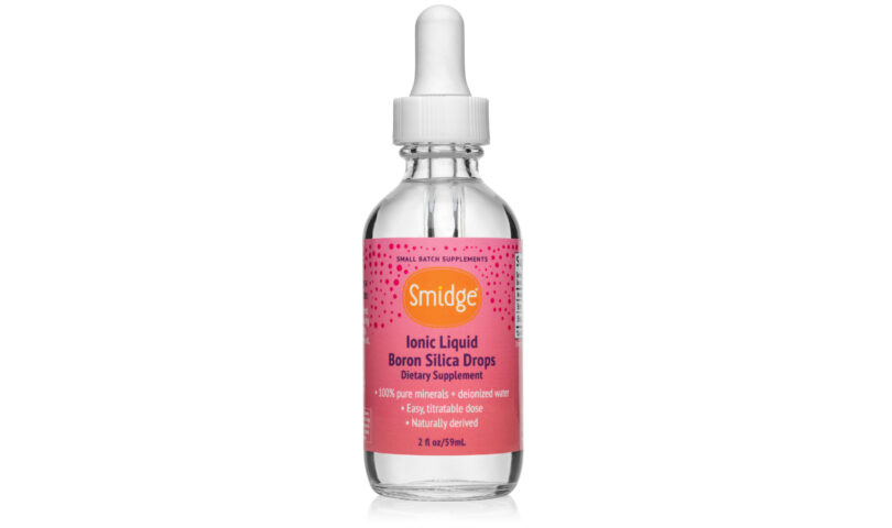 Smidge Small Batch Supplements® launches Ionic Liquid Boron Silica Drops for pure & natural bone and connective tissue support