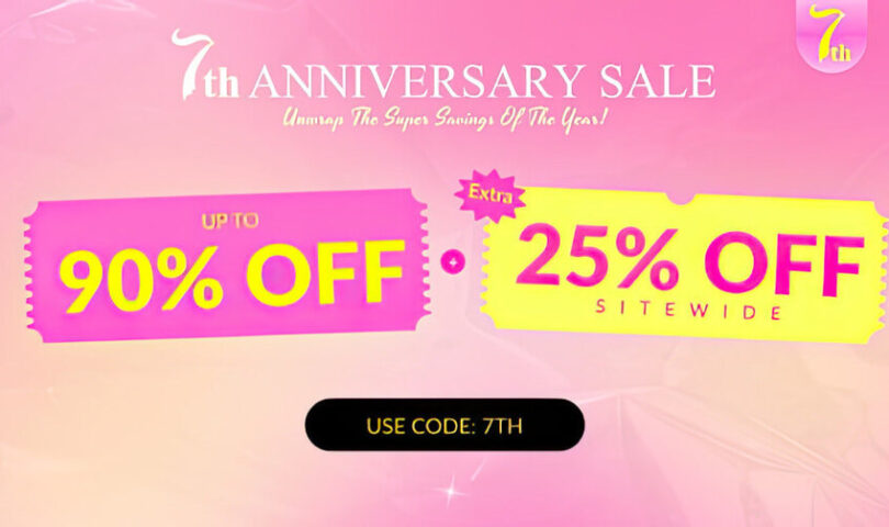 Sunber Hair Celebrates Its 7th Anniversary with an Exceptional Sale