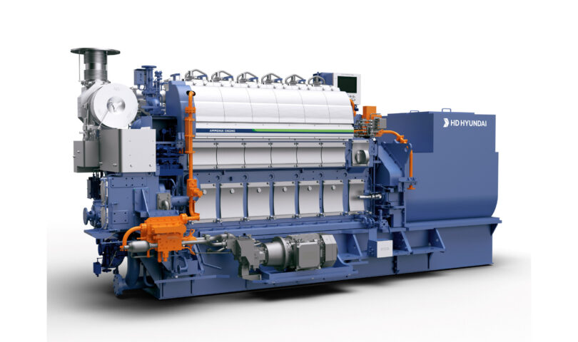 HD Hyundai Heavy Industries Develops Eco-Friendly Ammonia Duel-fuel Engine