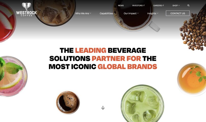 Westrock Coffee Unveils New Website, Showcasing Tailored, Sustainable Beverage Solutions