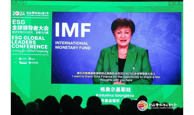 Remarks by IMF Managing Director Kristalina Georgieva at the 2024 ESG Global Leaders Conference