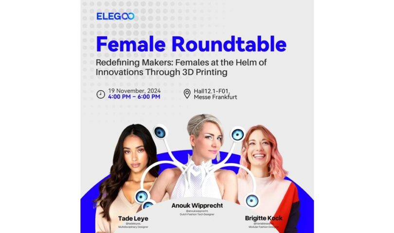 Elegoo aktualisiert Programm für die Formnext 2024 mit Neuerscheinungen, FashionTech, Influencer Talks und Fan-Events