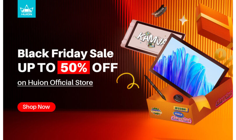 Les bonnes affaires de Huion pour le Black Friday seront en ligne le 11 novembre