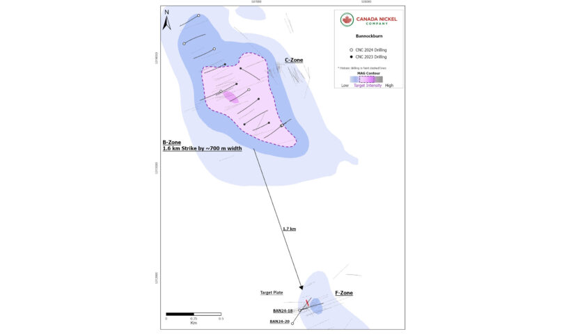 Canada Nickel Intersects Second Significant Nickel Sulphide Interval at Bannockburn Project