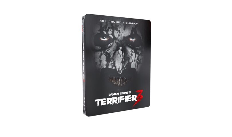 TERRIFIER 3’s Artwork the Clown is Coming House, with Dates Introduced For EST/VOD and Bodily Media