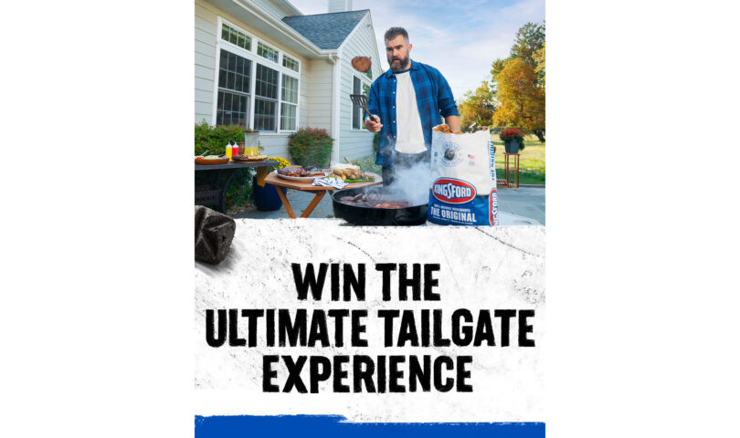 JASON KELCE ANNOUNCES KINGSFORD’S SEARCH FOR “KING OF THE TAILGATE”