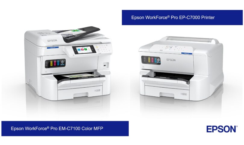 Epson Introduces Two A3 Colour Gadgets to its WorkForce Professional Desktop Trade Print Portfolio
