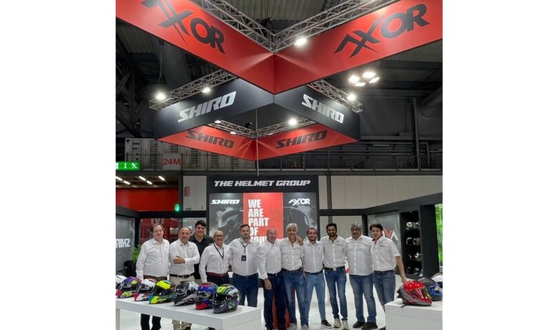 AXOR Helmets brille à l’EICMA 2024, Milan, avec des connexions mondiales