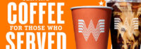 Whataburger® Thanks Veterans and Active-duty Armed Forces Members with Free Coffee on Veterans Day