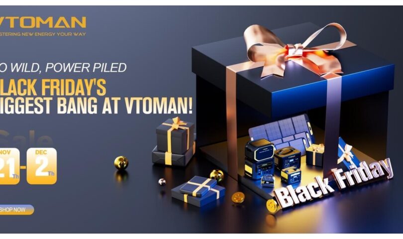VTOMAN Powers Up This Winter: Black Friday Super Sale