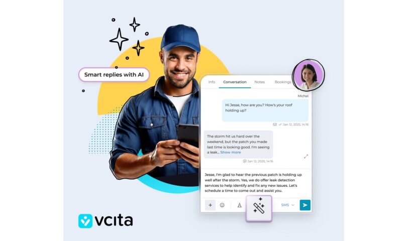 vcita Enhances SMB Client Communication with Automatic AI Reply Functionality within its AI-Powered CRM