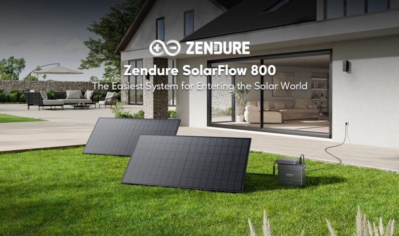Zendure Launches the SolarFlow 800 Microinverter for Superior Energy Efficiency
