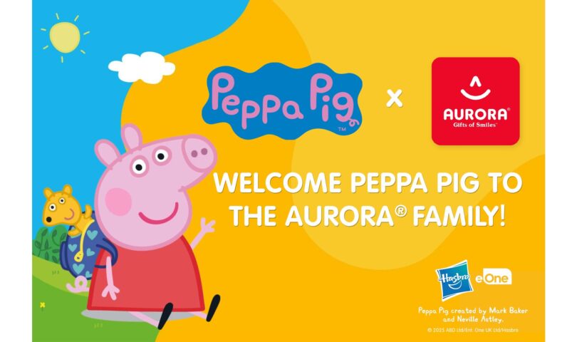 Aurora World Inc. and Hasbro’s PEPPA PIG Embark on an Exciting New Licensing Adventure