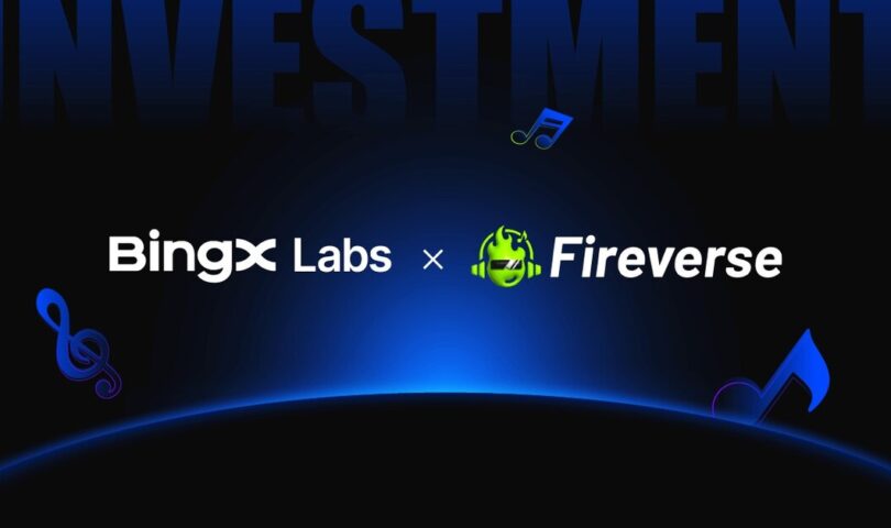 BingX Labs Invests 0,000 in Fireverse to Fuel AI Music Innovation in Web3 Initiatives