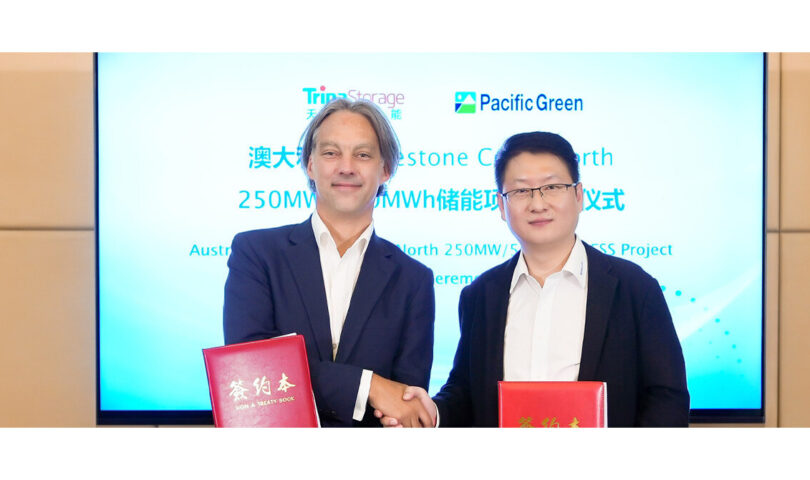 Trina Storage Partners with Pacific Green, Energizing Australia’s Sustainable Ecosystem