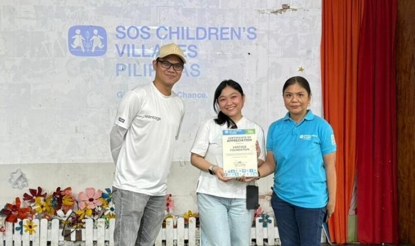 La Fundación Vantage lleva esperanza y alegría a las Aldeas Infantiles SOS de Filipinas