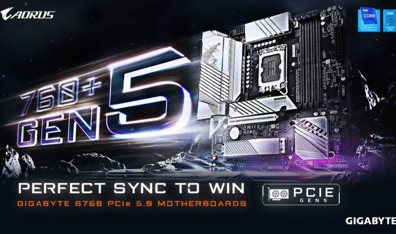 Optimale Abstimmung für volle Grafikleistung: Mit GIGABYTE B760 GEN5-Mainboards die Power von PCIe 5.0 nutzen