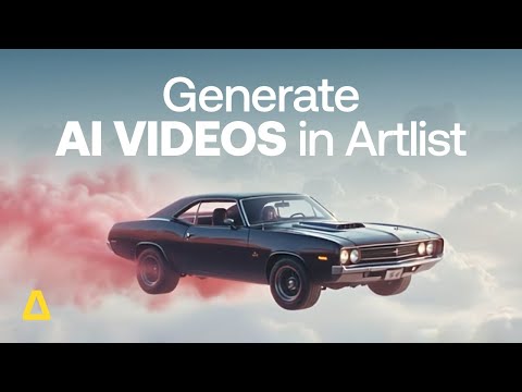 Artlist Introduces the AI Video Generator Built for Video Creators