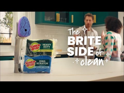 Scotch-Brite launches "The Brite Side of Clean," featuring iconic track "So Fresh, So Clean"