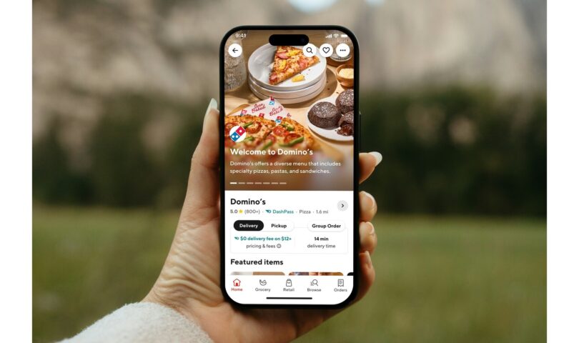 Domino's® and DoorDash Announce Partnership: World's Largest Pizza Company to Join Largest Local Commerce Platform in North America