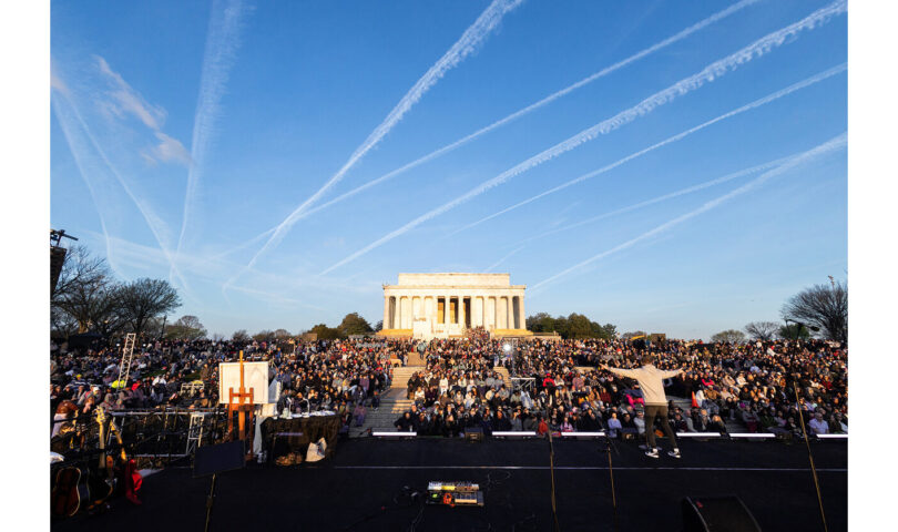 LINCOLN MEMORIAL EASTER SUNRISE SERVICE IS APRIL 20: A WASHINGTON TRADITION FOR 45 YEARS