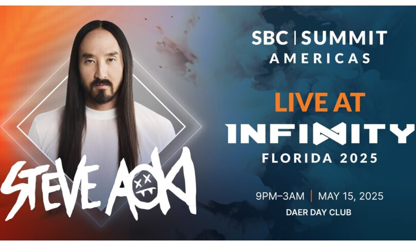 SBC Summit Americas brings EDM superstar Steve Aoki to INFINITY Florida