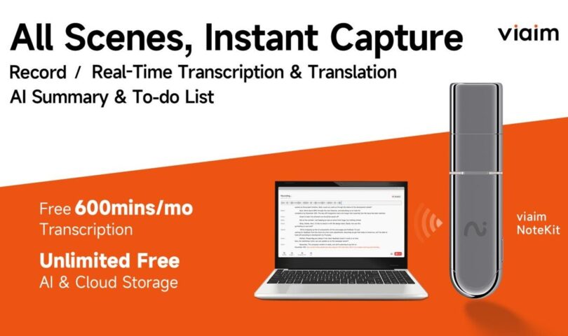viaim's NoteKit AI Voice Recorder Poised to Transform North American Classrooms, Boosting Educator Efficiency