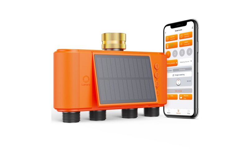 Lumary Solar Watering Timer Assists Water-Scarce Regions with More Efficient Irrigation Planning